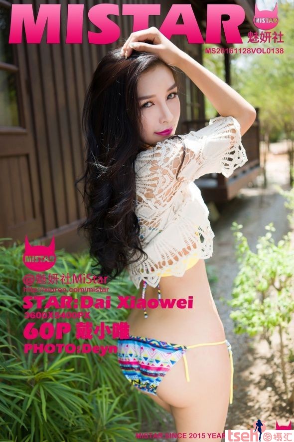[MiStar魅妍社] 2016.11.28 Vol.138 戴小唯 [60+1P/185M]-图摄汇